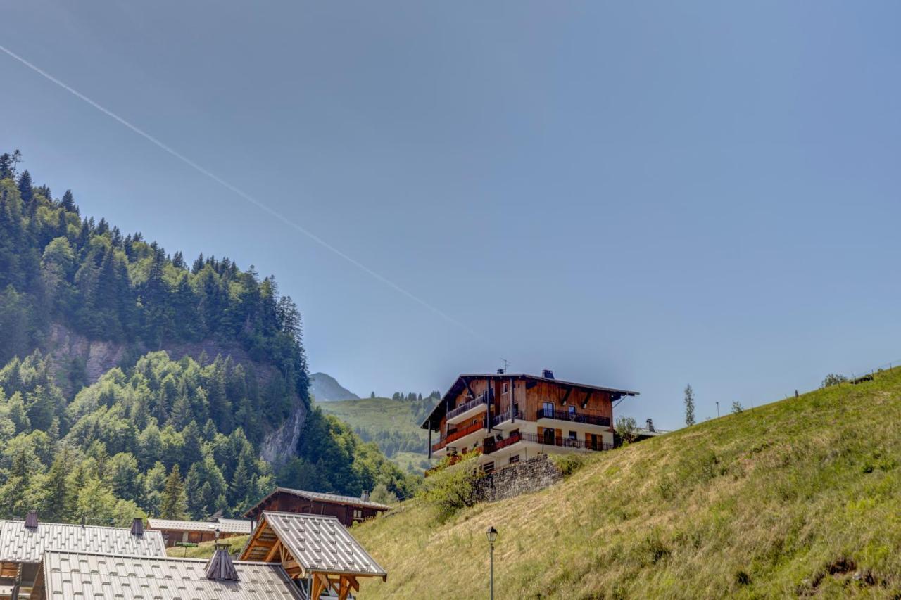 Apartamento Le Col Des Aravis La Giettaz Exterior foto